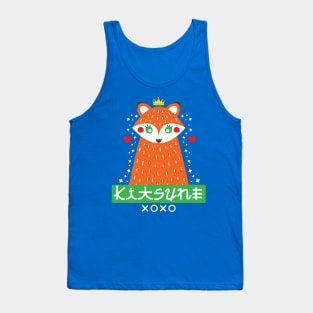 Foxy Kawaii Kitsune Fox Tank Top